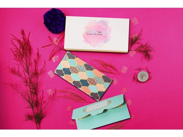 Tile Design Shagun Envelope - Pack of 12 -  - Memorys