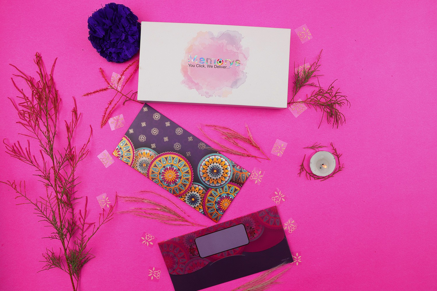 Ancient Carnival Design Shagun Envelope - Pack of 12 