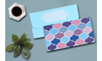 Tile Design Personalised Shagun Envelopes - Pack of 20