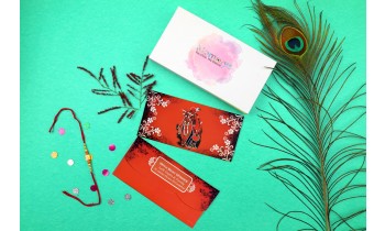 Radha Krishna Personalised  Shagun Envelopes - Pack of 20