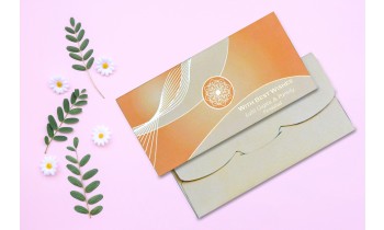 Sun Light Personalised Shagun Envelope - Pack of 20