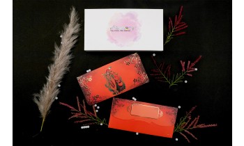 Radha Krishna Designer Shagun Envelopes - Pack of 12