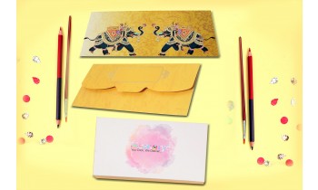 Rajwada Theme Shagun Envelope - Pack of 12