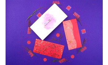 Peach Blossam Shagun Envelope - Pack of 12