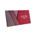 Maroon Dotted & Box Design Personalised Shagun Envelope - Pack of 20 -  - Memorys