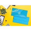 Ocean Green & Blue Design Personalised Shagun Envelope - Pack of 20 -  - Memorys