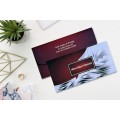 Grey & Maroon Design Personalised Shagun Envelope - Pack of 20 -  - Memorys