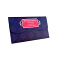 Red & Maroon Box Design Personalised Shagun Envelope - pack of 20 -  - Memorys