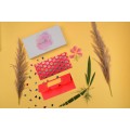 Peach Color Designer Shagun Envelope - Pack of 12 -  - Memorys