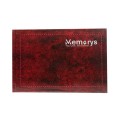 Maroon Leather Effect Photo Album -  - Memorys